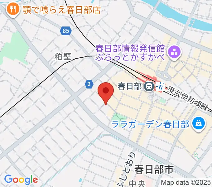 Show-hey Music Studioの地図