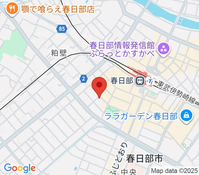 Show-hey Music Studioの地図