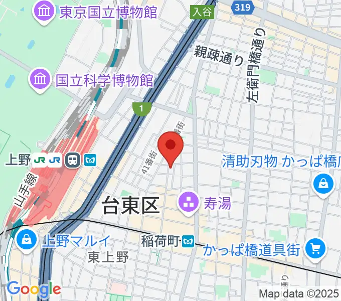 LOVERSIONの地図