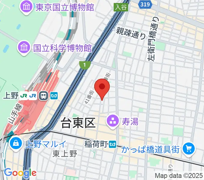 LOVERSIONの地図