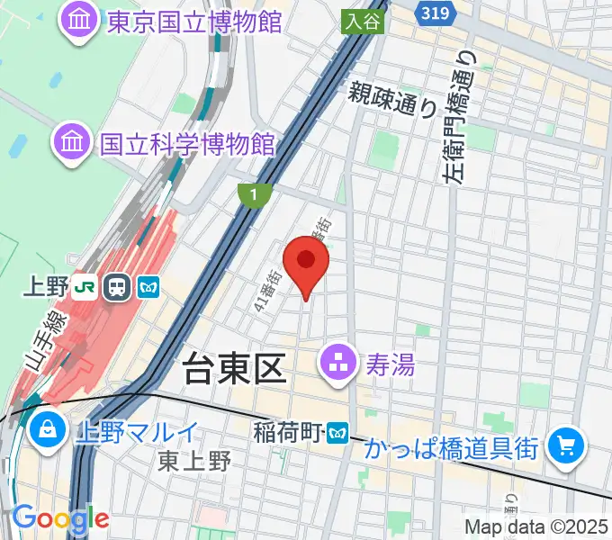 LOVERSIONの地図