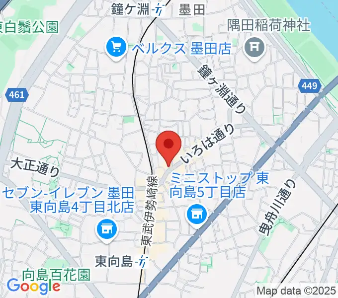 池田達也 ベース・レッスン・スタジオの地図