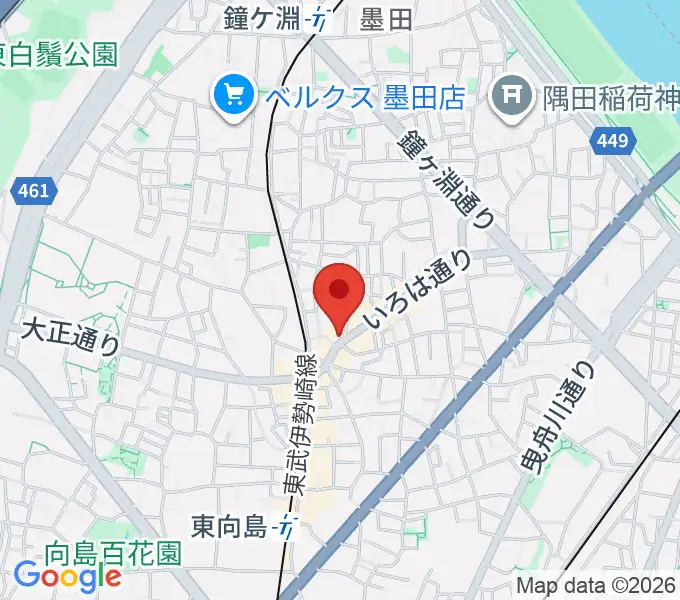 池田達也 ベース・レッスン・スタジオの地図