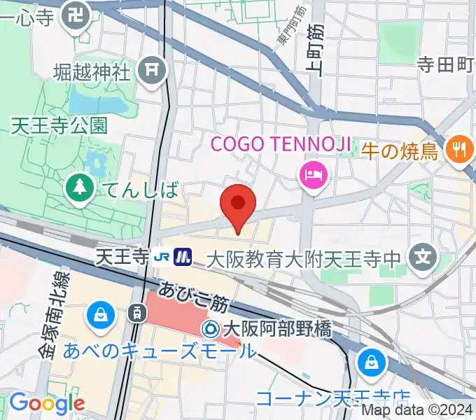 ヤンタスタジオの地図