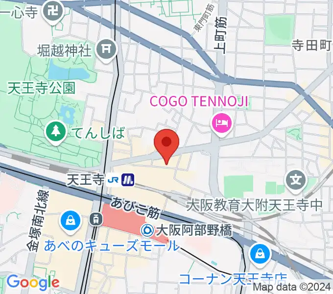 ヤンタスタジオの地図