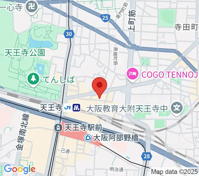 ヤンタスタジオの地図