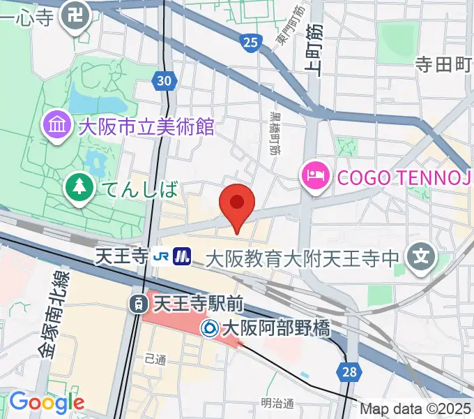 ヤンタスタジオの地図
