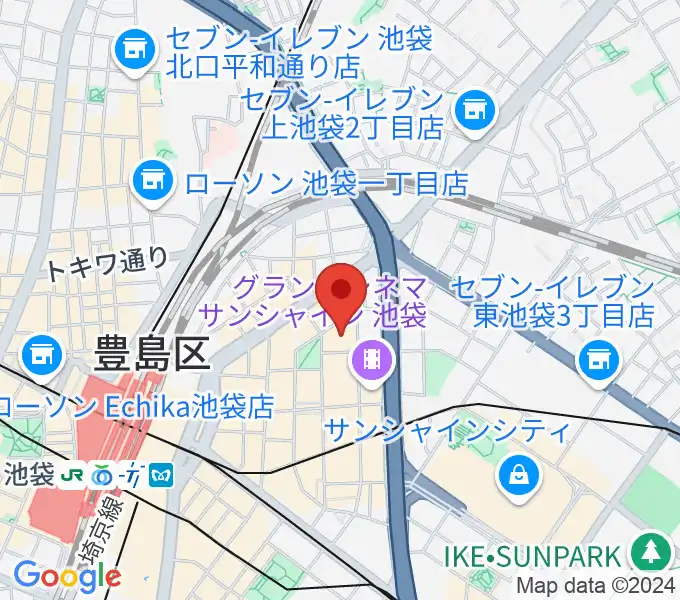 東京建物ブリリアホールの地図