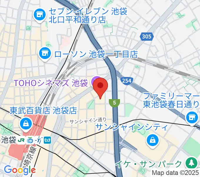 東京建物ブリリアホールの地図