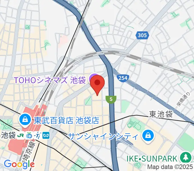 東京建物ブリリアホールの地図