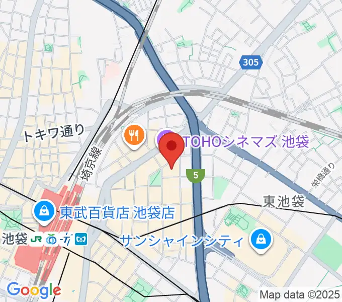 東京建物ブリリアホールの地図