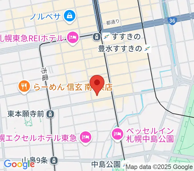 札幌BLOCOの地図