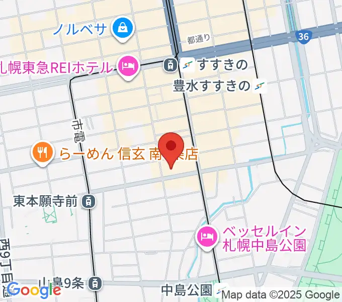 札幌BLOCOの地図