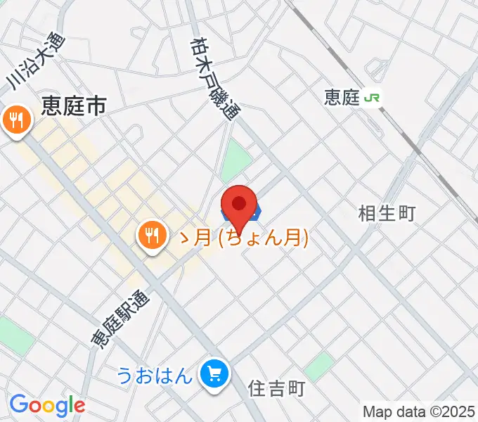 ディスカバリーファームの地図