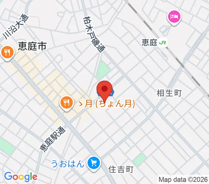 ディスカバリーファームの地図