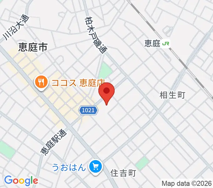 ディスカバリーファームの地図