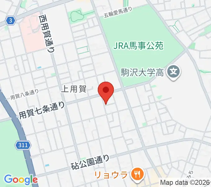 OGURI VOICEの地図