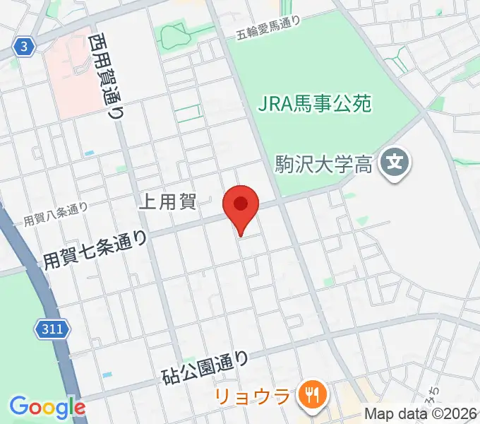 OGURI VOICEの地図