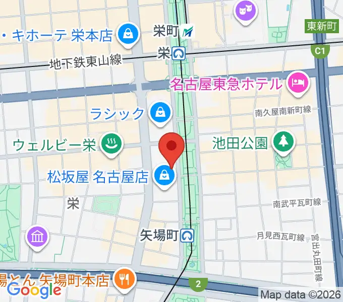 名古屋ReNY limitedの地図
