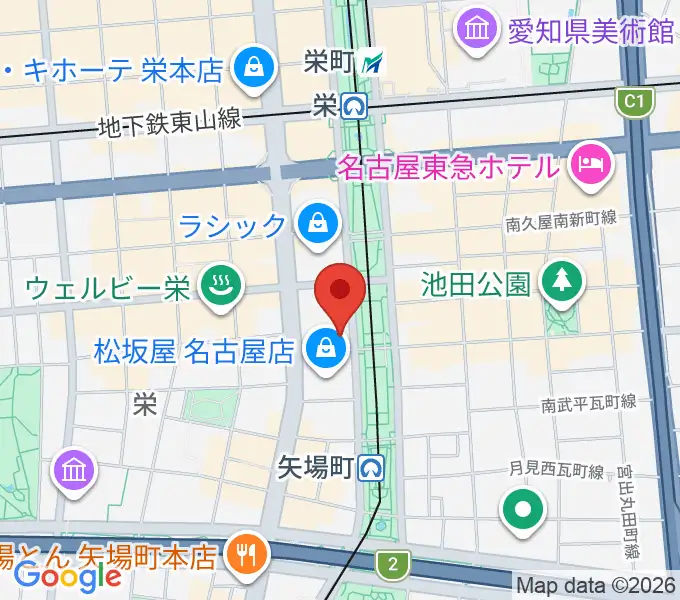 名古屋ReNY limitedの地図