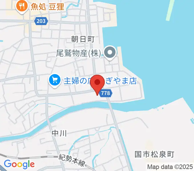 尾鷲市民文化会館 せぎやまホールの地図