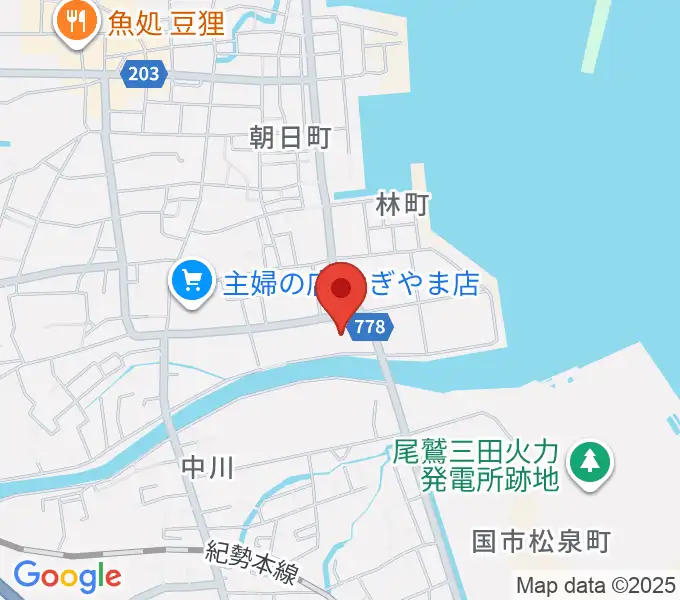 尾鷲市民文化会館 せぎやまホールの地図
