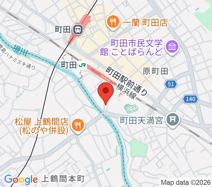 YOKOTA BASE STUDIOの地図