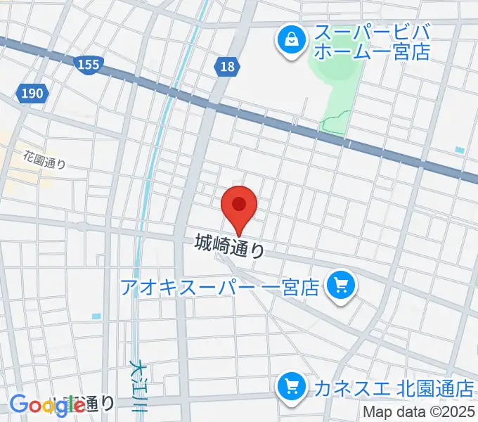 Studio 3kmの地図