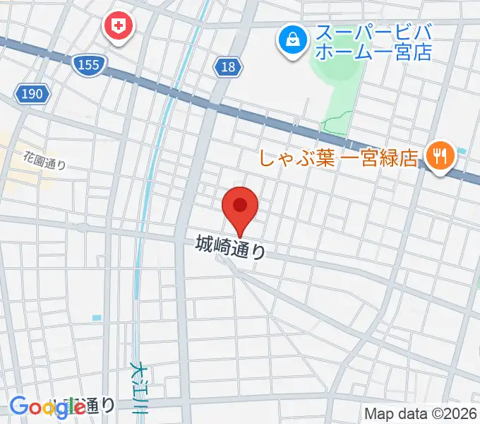 Studio 3kmの地図