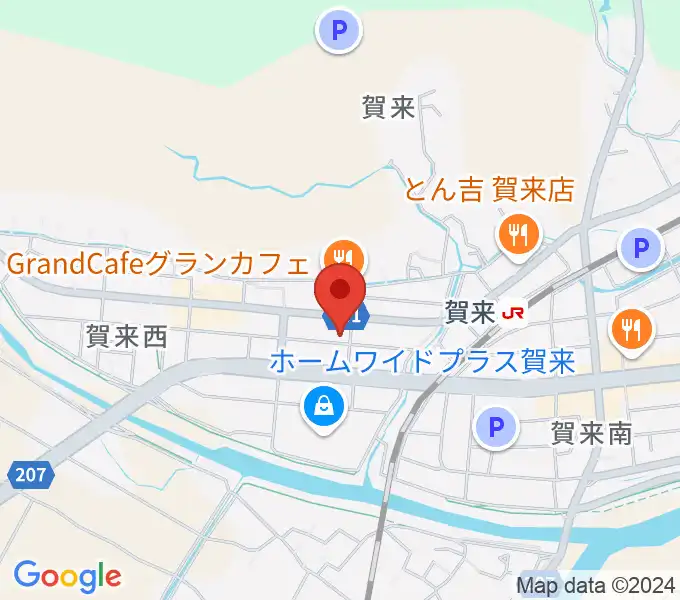 ソニコドラム教室の地図