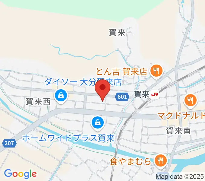 ソニコドラム教室の地図