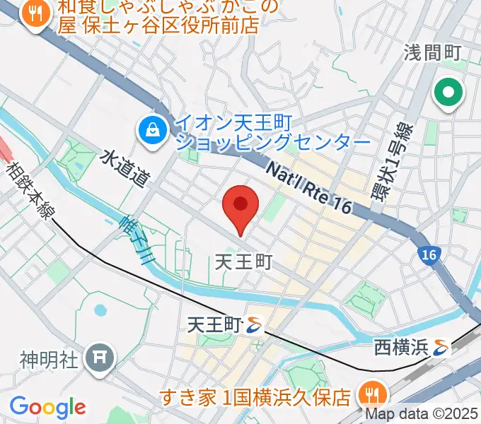 515 GUITAR SCHOOLの地図