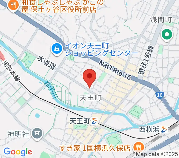 515 GUITAR SCHOOLの地図