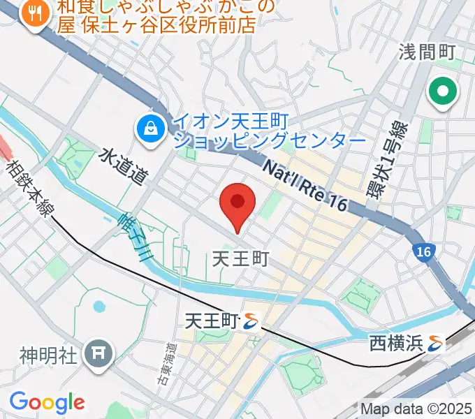 515 GUITAR SCHOOLの地図