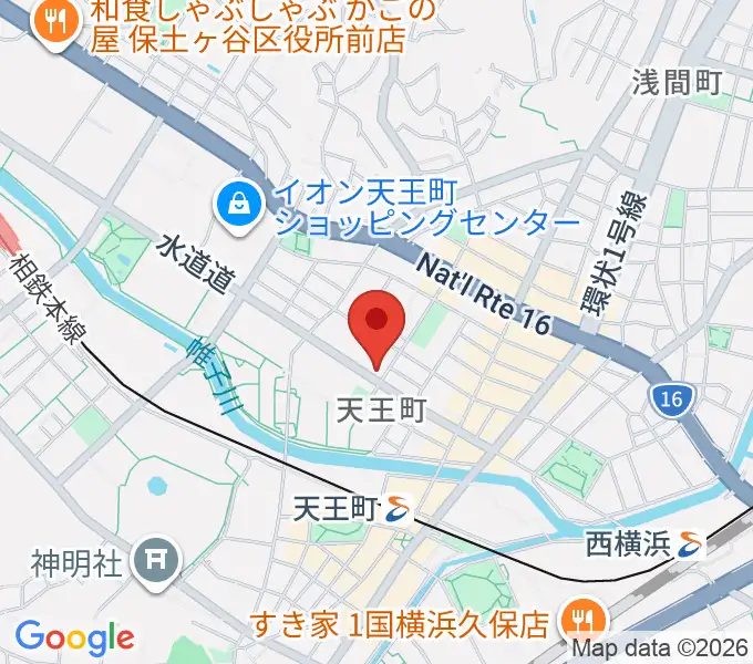 515 GUITAR SCHOOLの地図