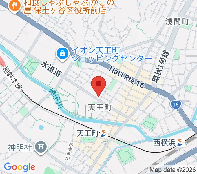 515 GUITAR SCHOOLの地図