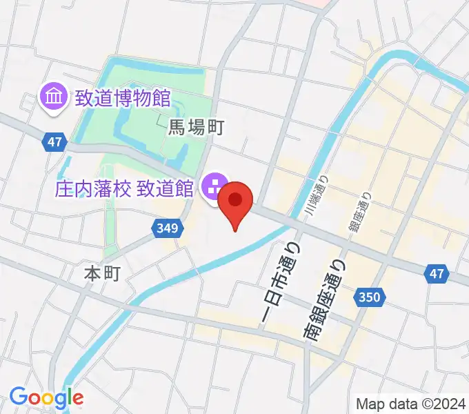 荘銀タクト鶴岡の地図