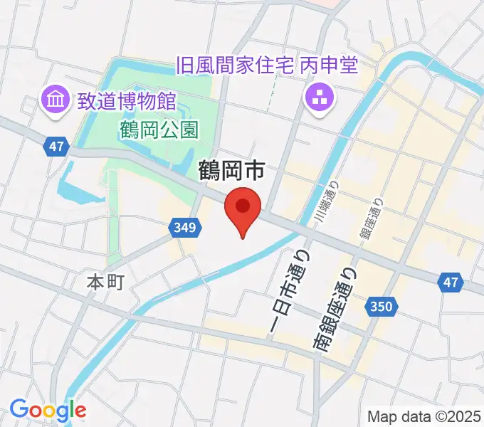 荘銀タクト鶴岡の地図