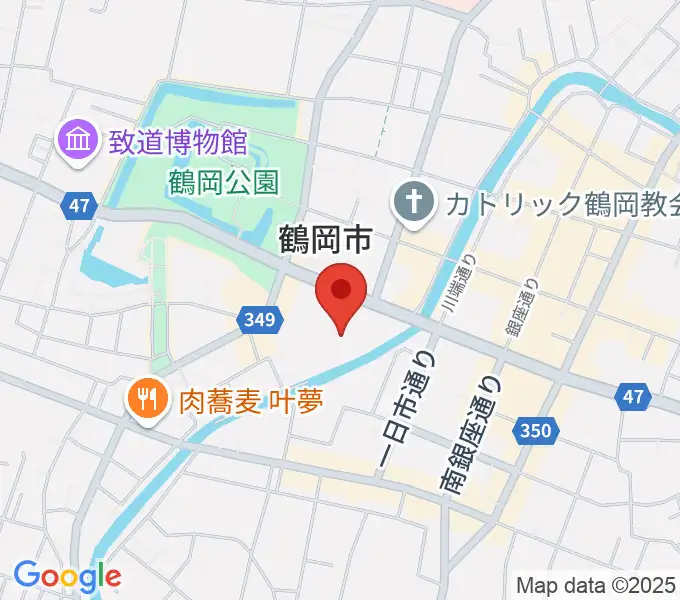 荘銀タクト鶴岡の地図