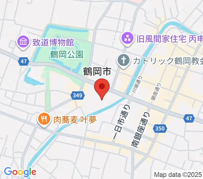 荘銀タクト鶴岡の地図