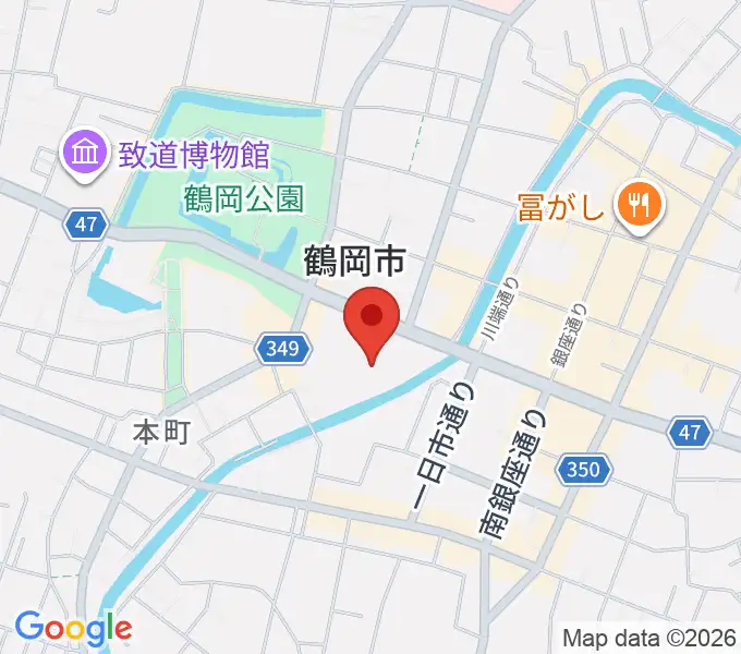 荘銀タクト鶴岡の地図