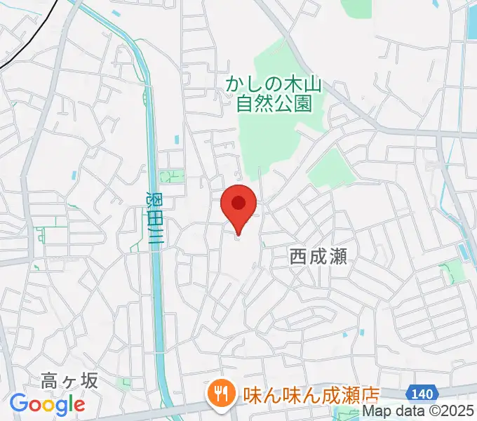 ほそかわ音楽教室の地図