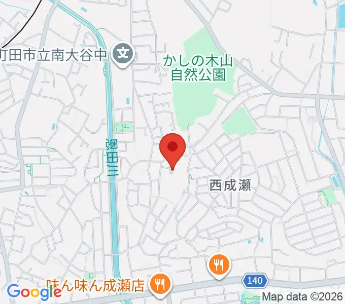 ほそかわ音楽教室の地図