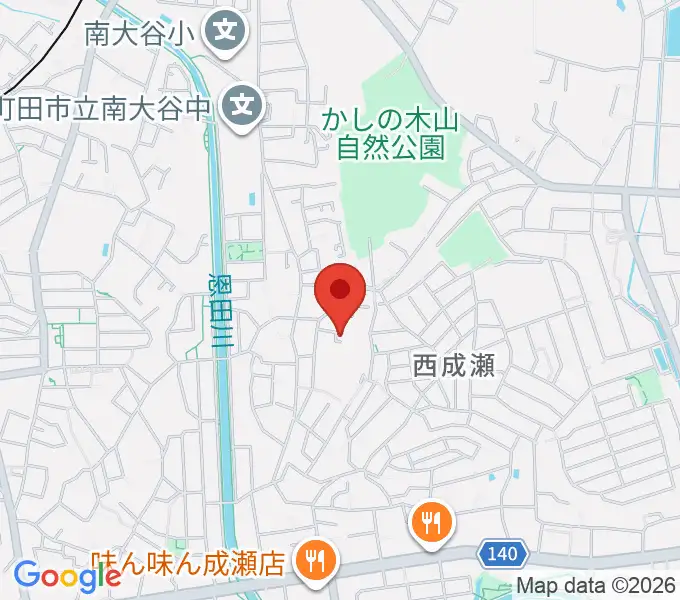 ほそかわ音楽教室の地図