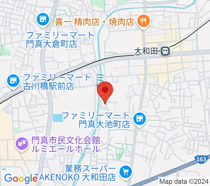 なかいピアノ・エレクトーン教室の地図