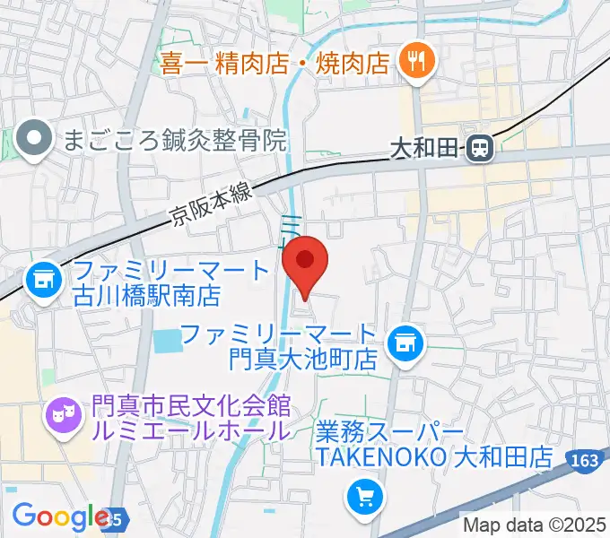 なかいピアノ・エレクトーン教室の地図