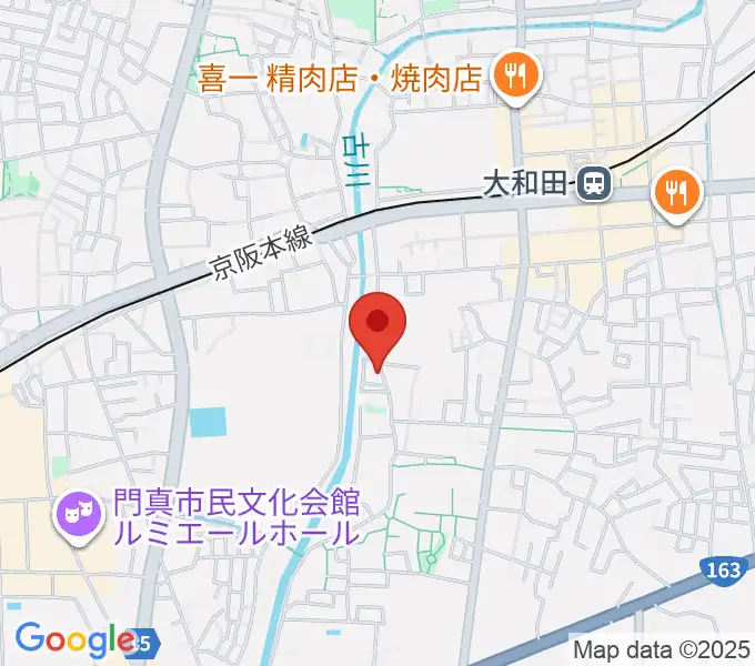 なかいピアノ・エレクトーン教室の地図