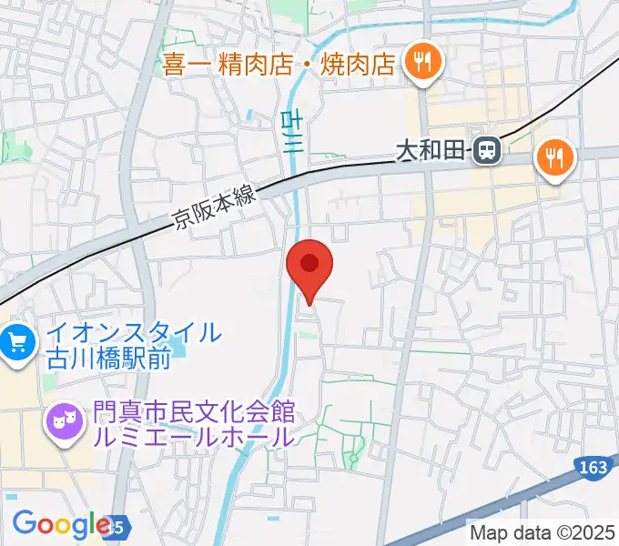 なかいピアノ・エレクトーン教室の地図