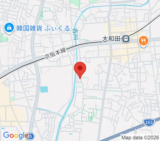 なかいピアノ・エレクトーン教室の地図