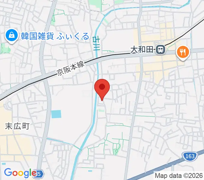 なかいピアノ・エレクトーン教室の地図